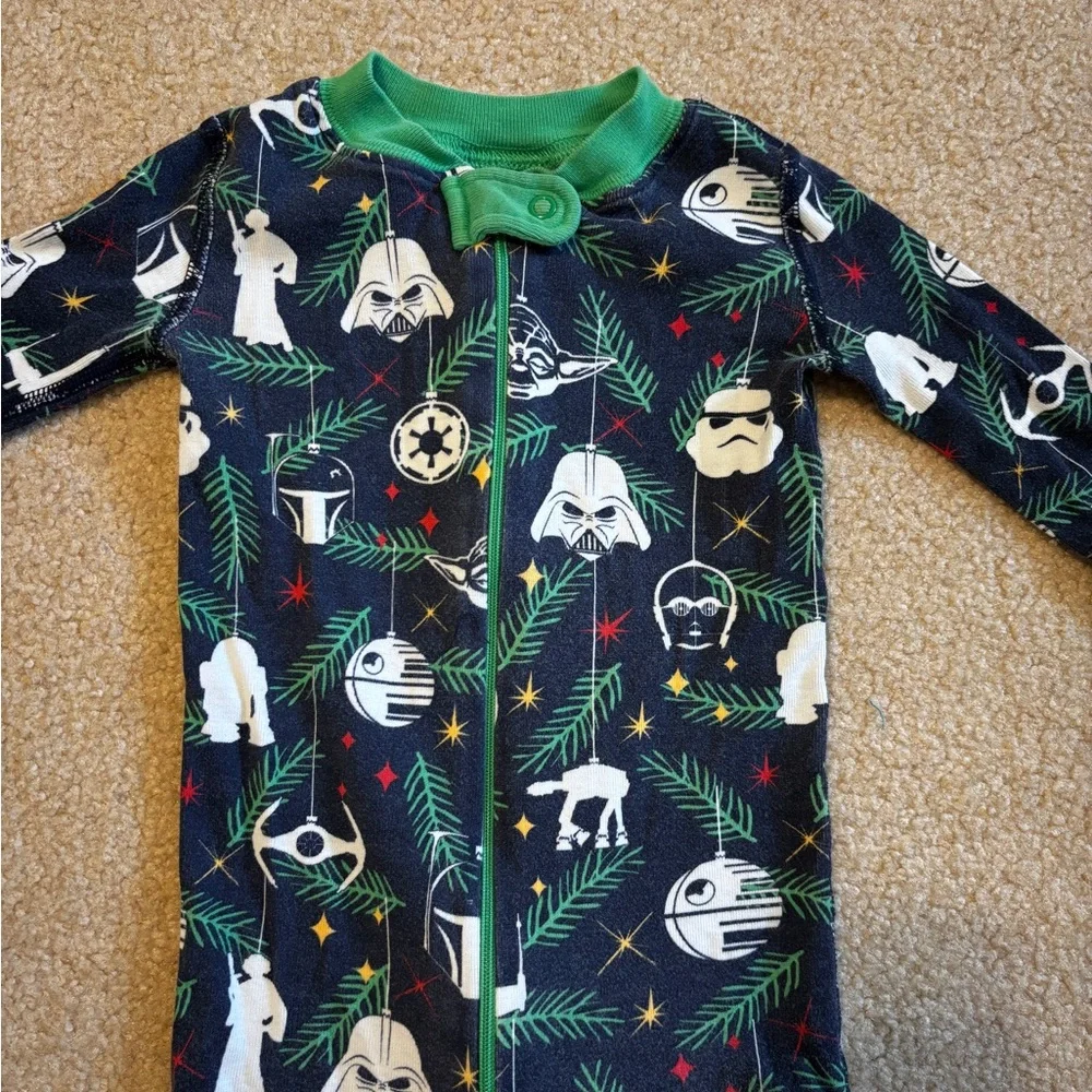 Hanna Andersson Star Wars Pajamas Size 12-18 Months